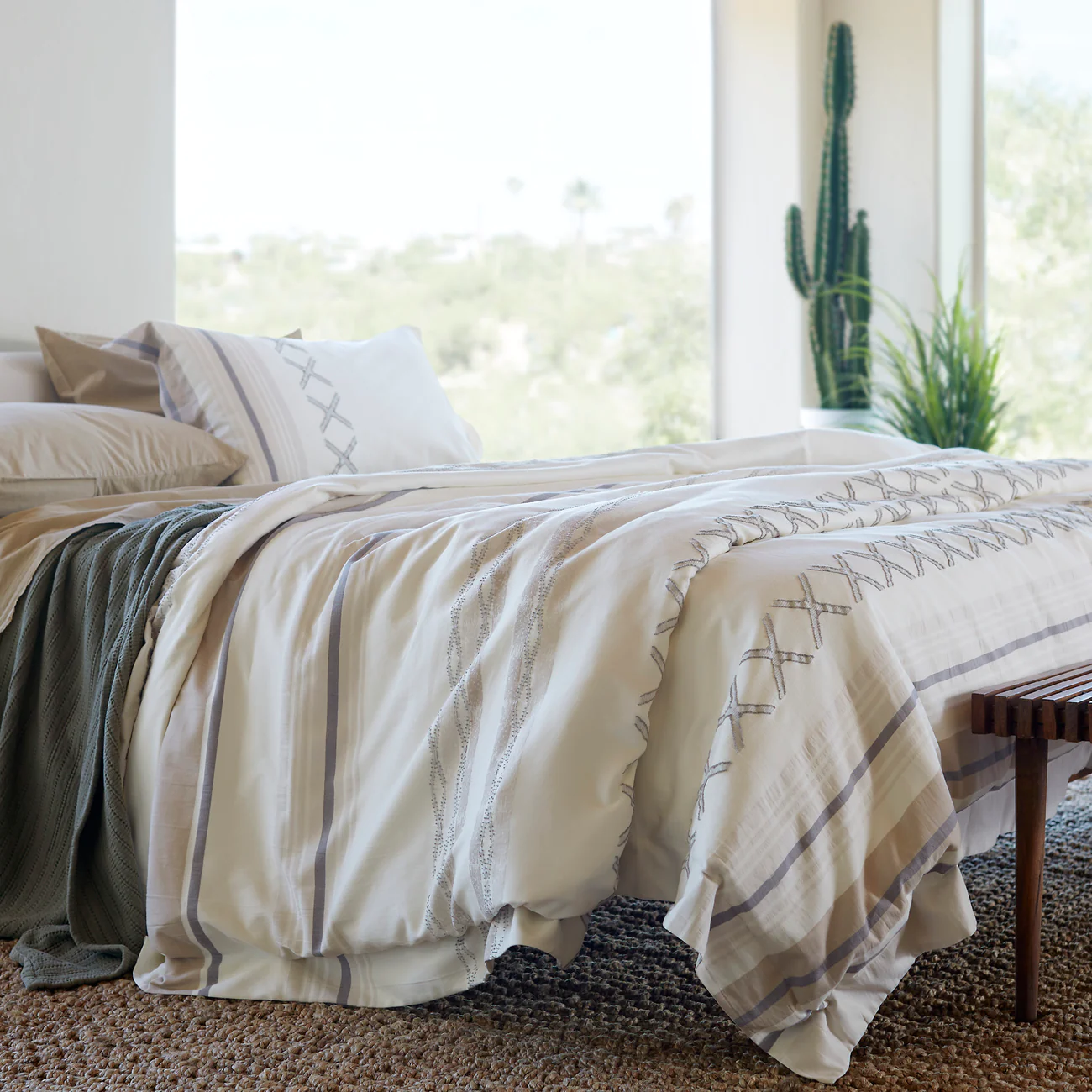 Newest Taos Wool Bedding Cover Set